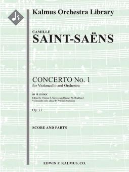 Concerto for Cello No. 1 in A Minor, op. 33 
