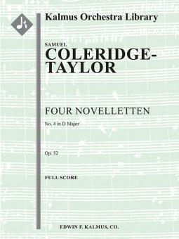 Four Novelletten, op. 52, No. 4 in D Major 