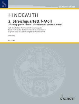 2nd String quartet f minor op. 10 Standard