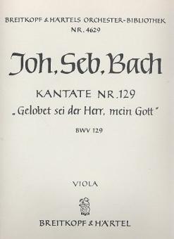 Gelobet sei der Herr, mein Gott 