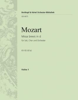 Missa brevis in d-moll KV 65 