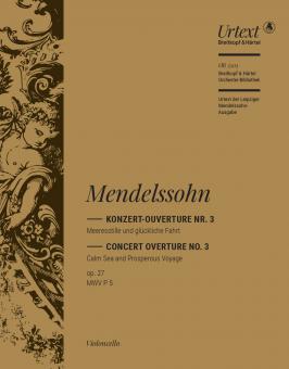 Meeresstille und glückliche Fahrt op. 27 