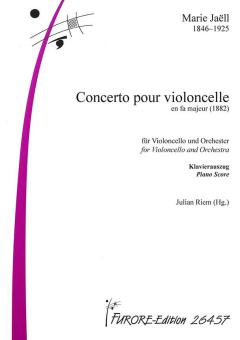 Concerto pour violoncelle en fa major (1882) 