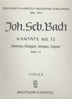 Weinen, Klagen, Sorgen, Zagen 