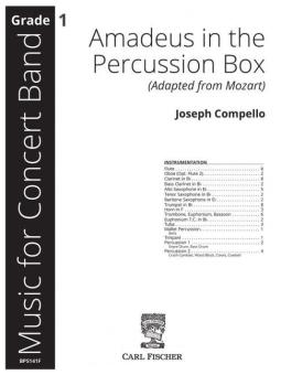 Amadeus in the Percussion Box 