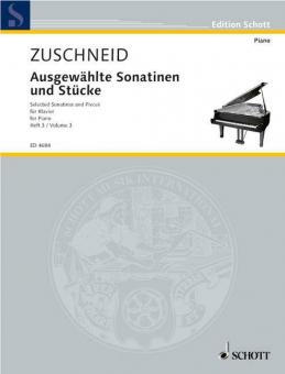 Selected Sonatinas and Pieces for Piano Vol. 3 Standard