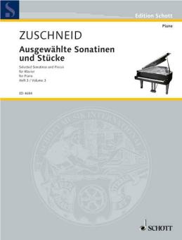 Selected Sonatinas and Pieces for Piano Vol. 3 Standard