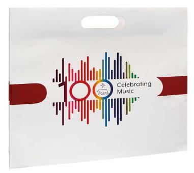 Anniversary paper carrier bag 