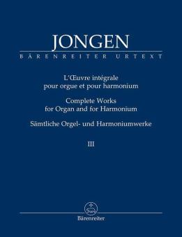 Complete Organ and Harmonium Works 3 Standard