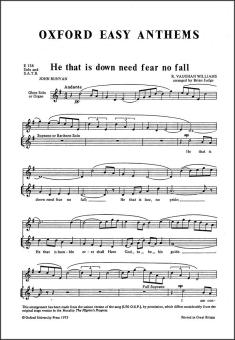 He that is down need fear no fall 