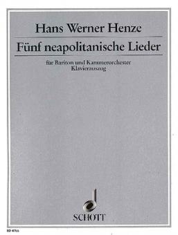 Five Neapolitan Songs 