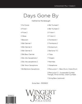 Days Gone By 