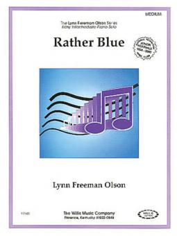 Rather Blue Medium Piano Solo 