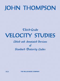 Velocity Studies Third Grade Piano 