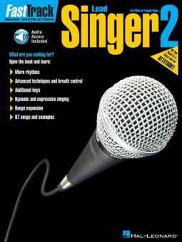 Fasttrack Lead Singer Method Book 2 for Male Or Female Voice 