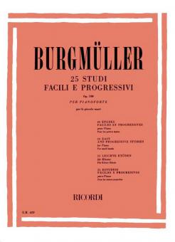 25 Easy and Progressive Studies Op.100 