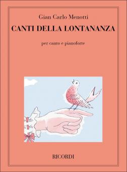 Canti Della Lontanaza Soprano Piano English Italian 