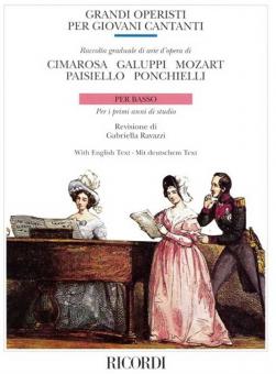 Grandi Operisti Per Giovani Cantati Great Opera for Young Singers 