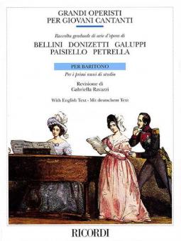 Grandi Operisti Per Giovani Cantati Great Opera for Young Singers 
