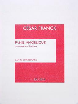 Panis Angelicus Mezzo Soprano Or Baritone and Piano Latin 