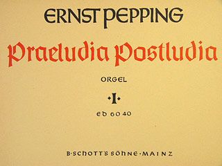 Praeludia - Postludia Band 1 