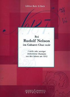 Bei Rudolf Nelson im Cabaret 'Chat noir' 