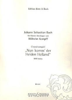 Chorale Prelude BWV 659A 