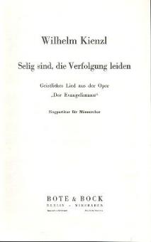 Der Evangelimann 