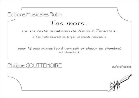 Tes mots… 