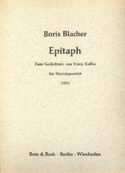 Epitaph op. 41 