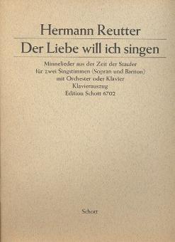 Der Liebe will ich singen 