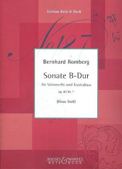 Sonata B Flat Major Op. 43/1 