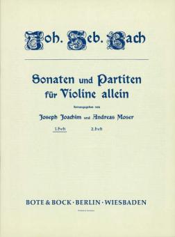 Sonatas And Partitas Vol. 1 