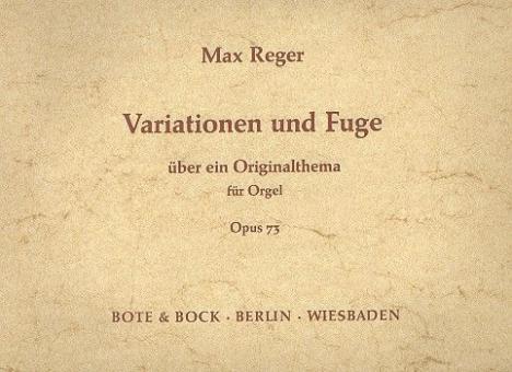 Variations and Fugue Op. 73 
