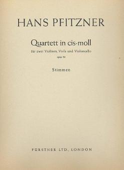String quartet C sharp Minor op. 36 