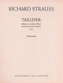 Taillefer Op. 52 