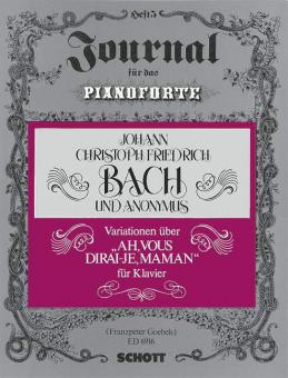 Variations on Ah, Vous Dirai Je, Maman Standard