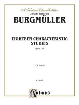 Eighteen Characteristic Studies, Op. 109 Standard