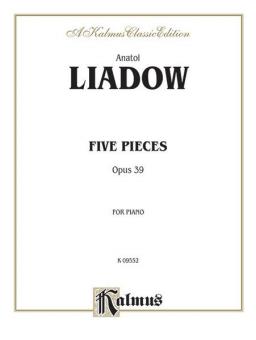 Five Pieces, Op. 39 Standard