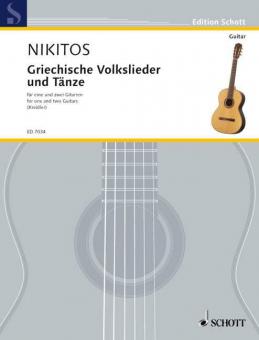 Griechische Volkslieder und Tänze in leichten Sätzen Standard