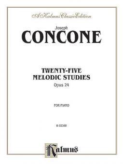 25 Melodious Studies, Op. 24 Standard