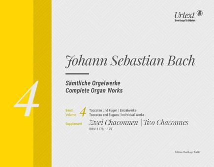 Complete Organ Works - Supplement to Volume 4 