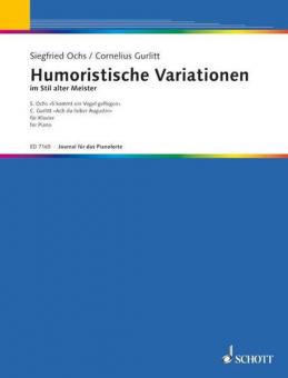 Humoristische Variationen im Stil alter Meister 