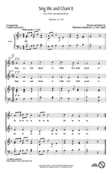 Sing We And Chant It Download