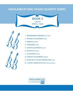 Highland/Etling Violin Quartet Series: Set 5 Standard