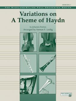 Variations on A Theme of Haydn Standard