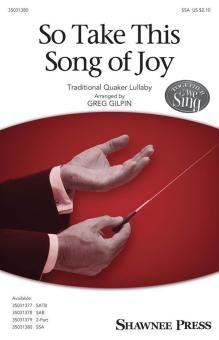 So Take This Song of Joy Download