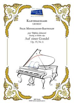 Auf einer Gondel op. 19, Nr. 6 