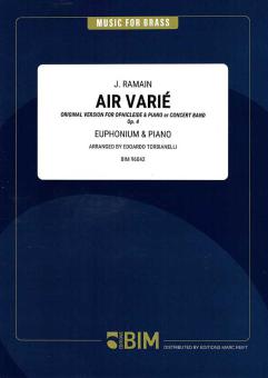 Air Varié op. 4 Standard