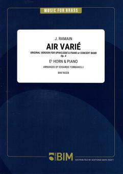 Air Varié op. 4 Standard